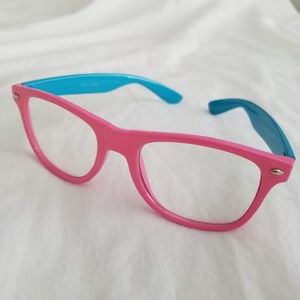 **SOLD** Pink and Blue Fake Glasses